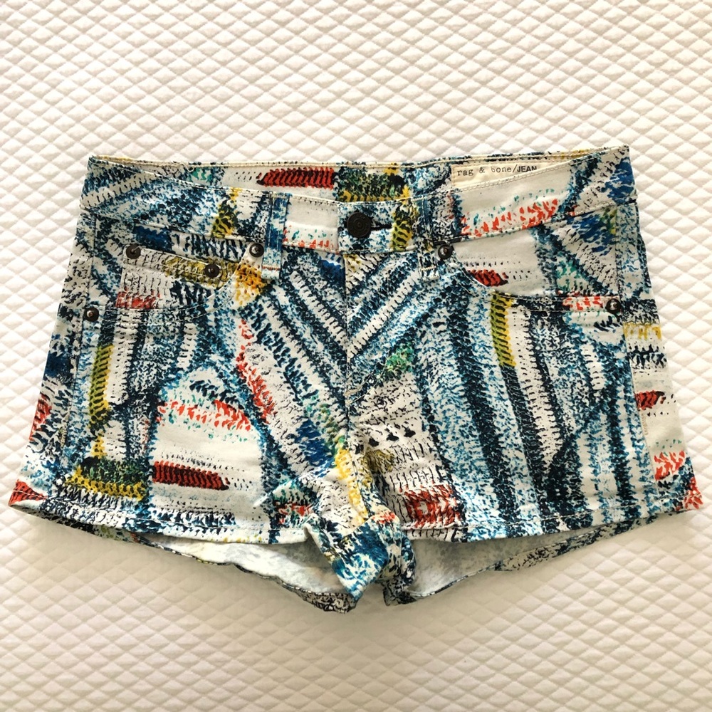 rag & bone Printed Shorts